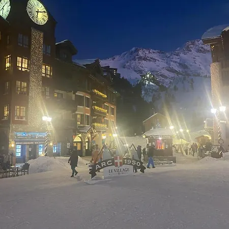 Arc 1950 - 2 Bed Ski-In Ski-Out With Stunning Views Les Arcs  Exterior photo